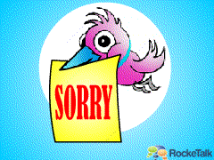 Sorry birdie 0